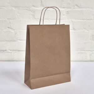 Small Kraft Carry Bags (350 Pack)