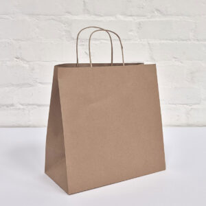Take-Out Kraft Carry Bags (250 Pack)